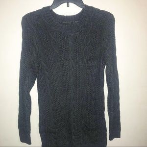 4 For $20 Charcoal Gray Knitted Sweater